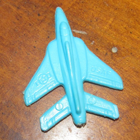 Vintage Cracker Jack Plastic Airplane: US Air Force Jet - Picture 1 of 7